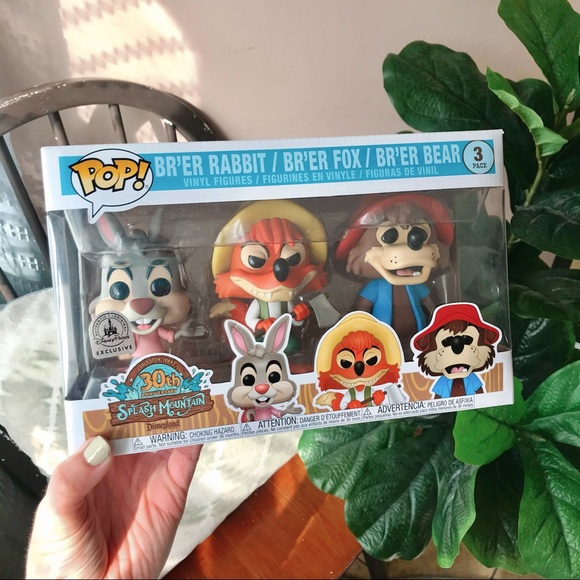 30th Anniversary Splash Mountain Funko Pop Set